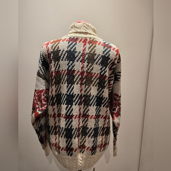Vintage Checker Sweater - Picture 2 of 5